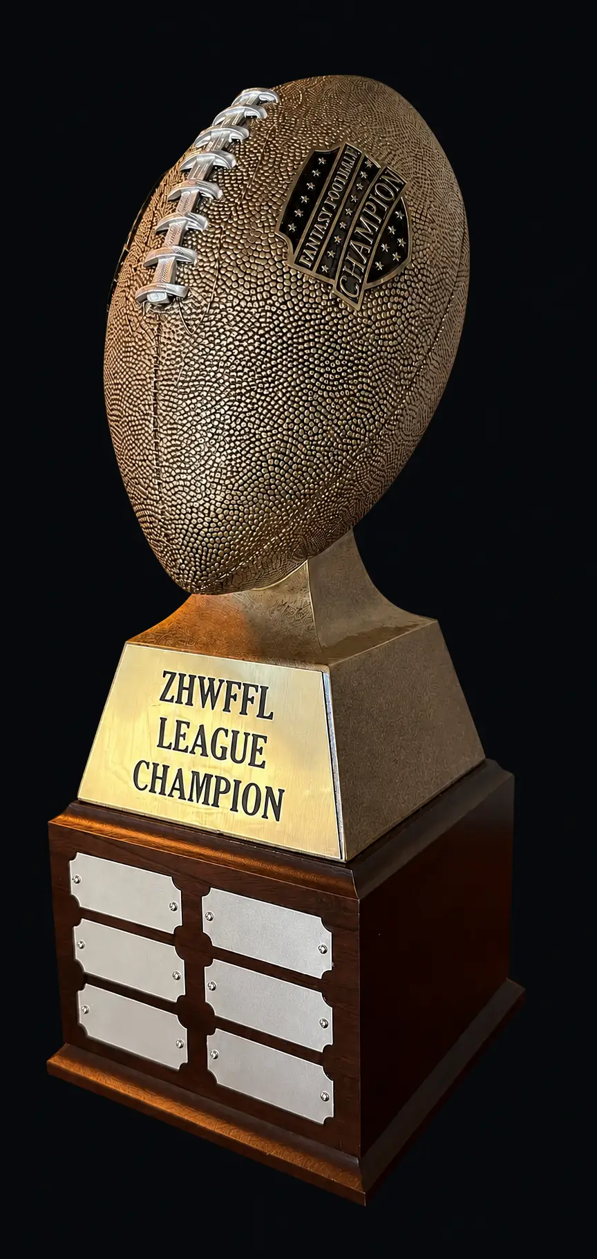 ZHWFFL League Champion trophy